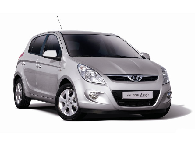 Hyundai i20 1.4 AT Elegance (100 л.с.) - I 2008 – 2012, хэтчбек 5 дв.