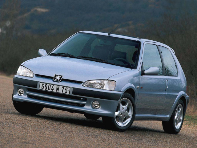 Peugeot 106 1.6 MT (88 л.с.) - I Рестайлинг 1996 – 2004, хэтчбек 3 дв.