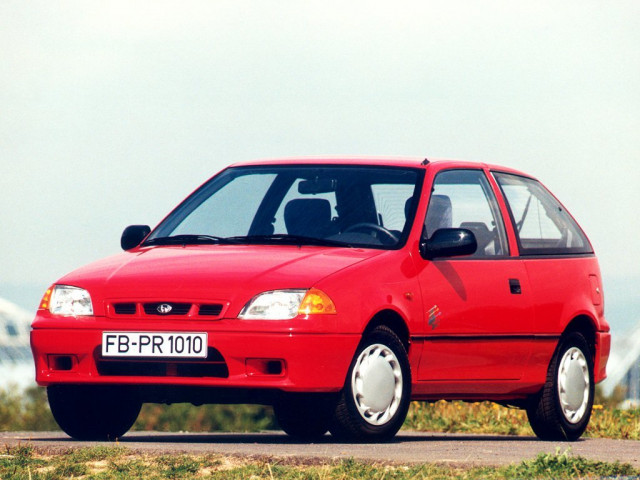 Subaru Justy 1.3 MT 4x4 (68 л.с.) - II 1995 – 2003, хэтчбек 3 дв.