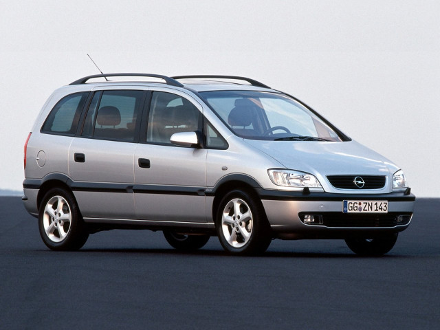 Opel Zafira 1.6 MT (101 л.с.) - A 1999 – 2003, компактвэн