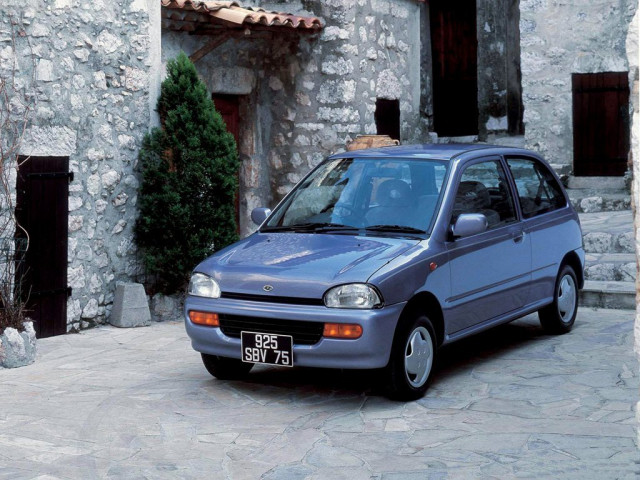 Subaru Vivio 0.7 MT (64 л.с.) -  1992 – 1998, хэтчбек 3 дв.