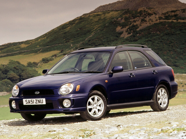 Subaru Impreza 1.5 AT (100 л.с.) - II 2000 – 2002, универсал 5 дв.