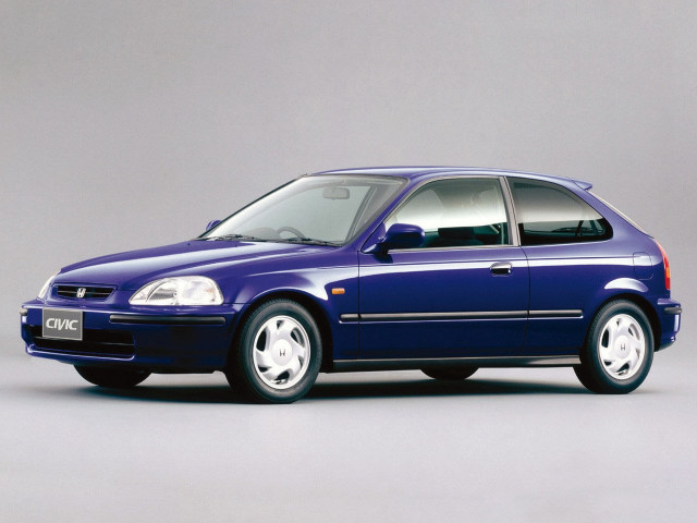 Honda Civic 1.4 MT (75 л.с.) - VI 1995 – 1998, хэтчбек 3 дв.
