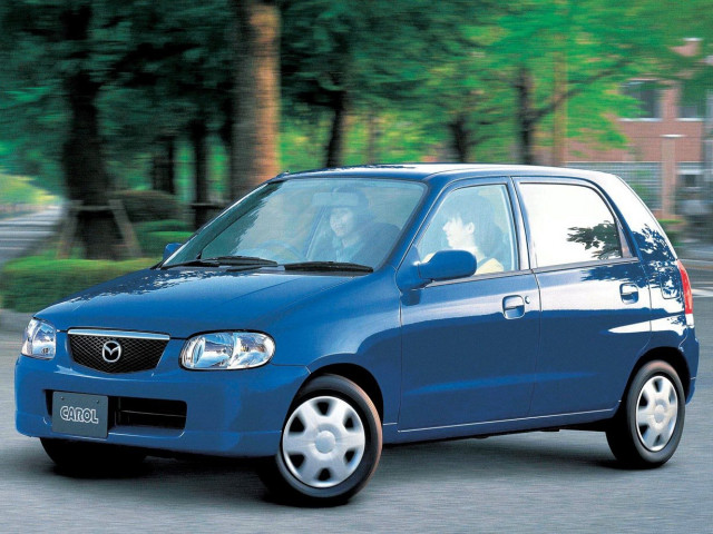 Mazda Carol 0.7 AT (55 л.с.) - IV 1998 – 2004, хэтчбек 5 дв.