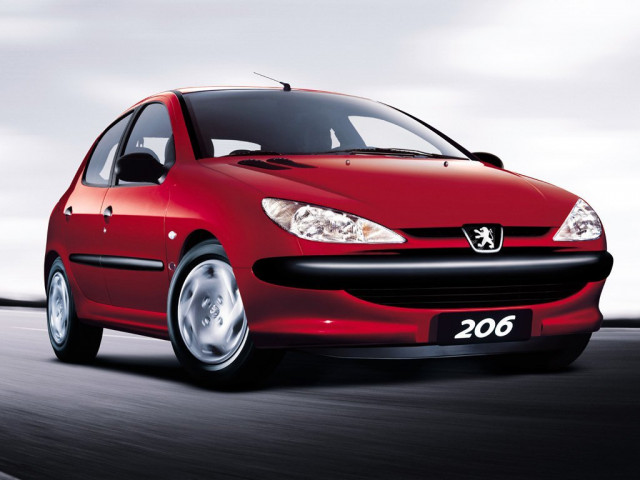 Peugeot 206 2.0 MT (135 л.с.) -  1998 – 2012, хэтчбек 5 дв.