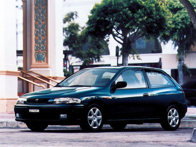 Mazda 323 1.5 MT (88 л.с.) - VI (BJ) 1998 – 2001, хэтчбек 3 дв.