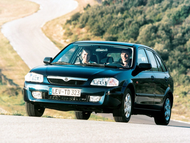 Mazda 323 1.5 AT (88 л.с.) - VI (BJ) 1998 – 2001, хэтчбек 5 дв.