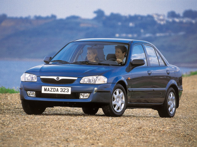 Mazda 323 1.5 AT (88 л.с.) - VI (BJ) 1998 – 2001, седан