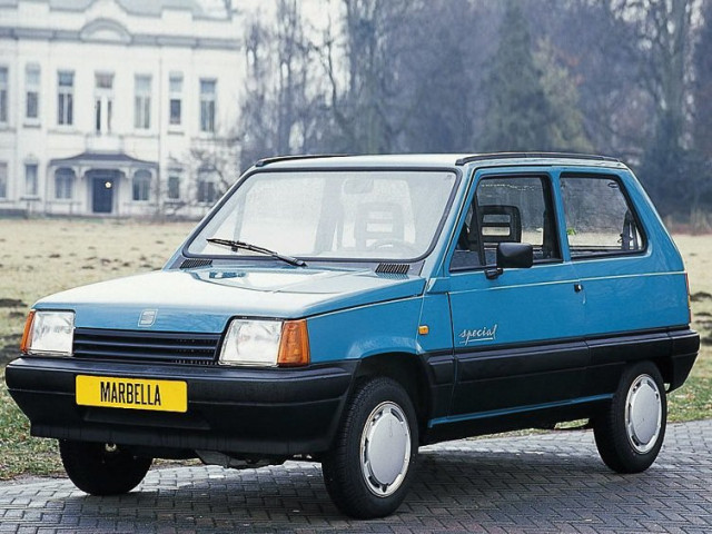 SEAT Marbella 1.0 MT (40 л.с.) -  1986 – 1998, хэтчбек 3 дв.