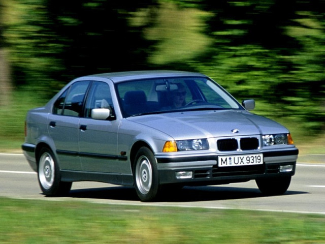 BMW 3 серии 2.5 MT (192 л.с.) - III (E36) 1990 – 2000, седан
