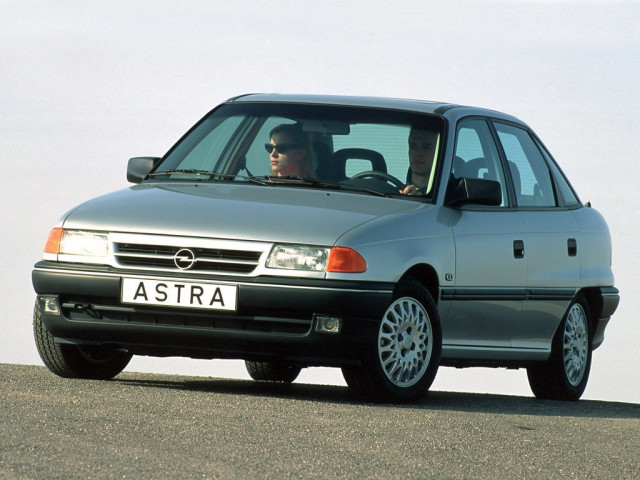 Opel Astra 1.7D MT (57 л.с.) - F 1991 – 2002, седан