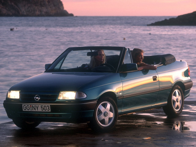 Opel Astra 1.6 MT (75 л.с.) - F 1991 – 2002, кабриолет
