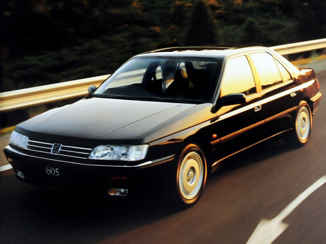Peugeot 605 2.0 MT (141 л.с.) -  1989 – 1999, седан
