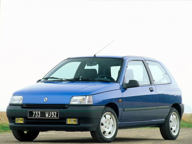 Renault Clio 1.8 MT (110 л.с.) - I 1990 – 1998, хэтчбек 3 дв.