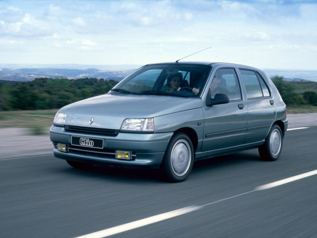Renault Clio 1.9D MT (64 л.с.) - I 1990 – 1998, хэтчбек 5 дв.