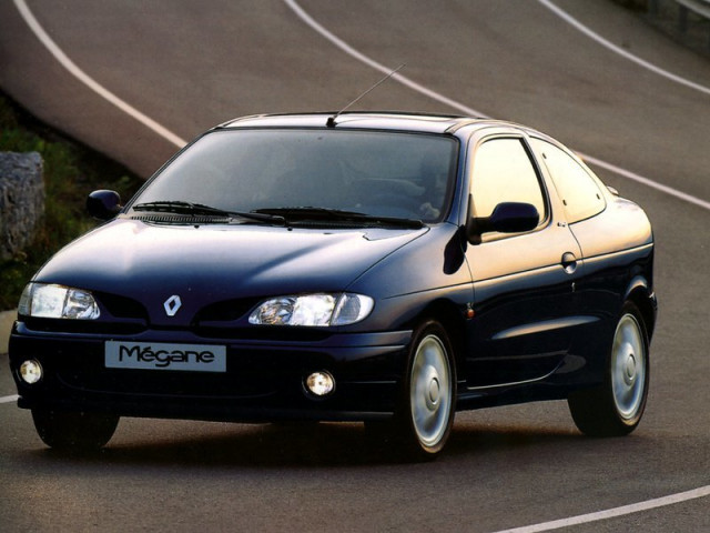 Renault Megane 1.6 AT (90 л.с.) - I 1995 – 1999, купе