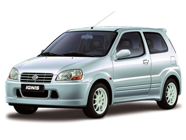 Suzuki Ignis 1.5 MT (109 л.с.) - I (HT) 2000 – 2006, хэтчбек 3 дв.