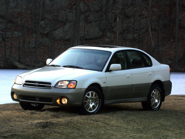 Subaru Outback 2.5 MT 4x4 (156 л.с.) - II 1998 – 2004, седан