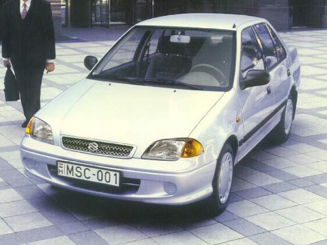 Suzuki Swift 1.3 AT (86 л.с.) - II Рестайлинг 1995 – 2003, седан