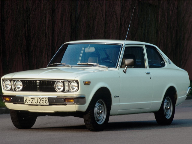 Toyota Carina 1.6 MT (75 л.с.) - I (A10) 1973 – 1978, купе