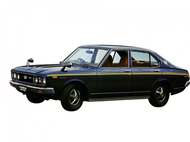 Toyota Carina 1.6 MT (73 л.с.) - I (A10) 1973 – 1978, седан