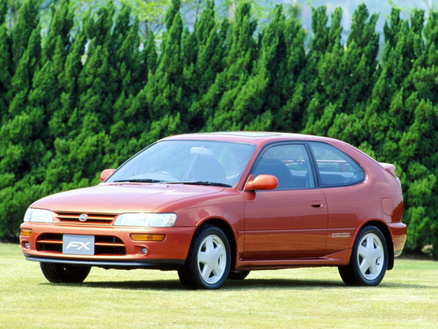 Toyota Corolla 1.4 AT (97 л.с.) - VII (E100) 1991 – 2002, хэтчбек 3 дв.