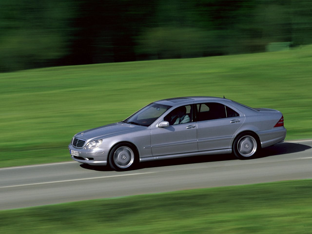 Mercedes-Benz S-Класс AMG 6.3 AT (444 л.с.) - I (W220) 1999 – 2002, седан