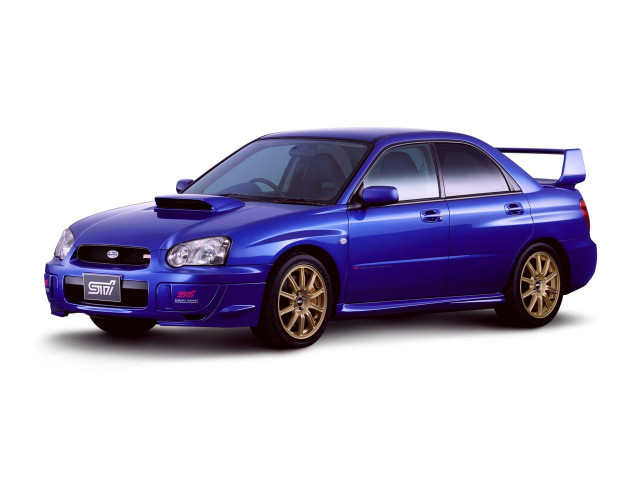 Subaru Impreza WRX STi 2.0 MT 4x4 (280 л.с.) - II Рестайлинг 1 2002 – 2005, седан