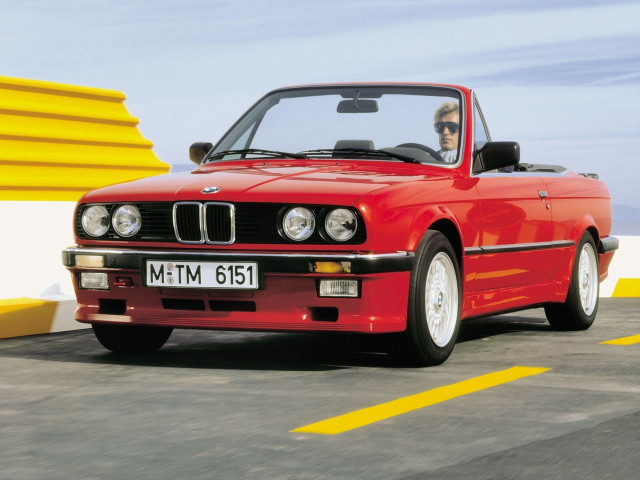 BMW 3 серии 1.8 AT (90 л.с.) - II (E30) 1982 – 1994, кабриолет