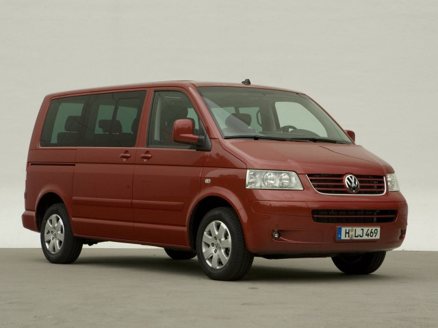 Volkswagen Multivan 2.5D MT 4x4 (174 л.с.) - T5 2003 – 2009, минивэн
