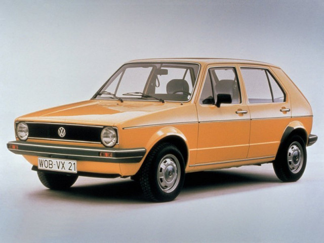 Volkswagen Golf 1.6D MT (54 л.с.) - I 1974 – 1993, хэтчбек 5 дв.