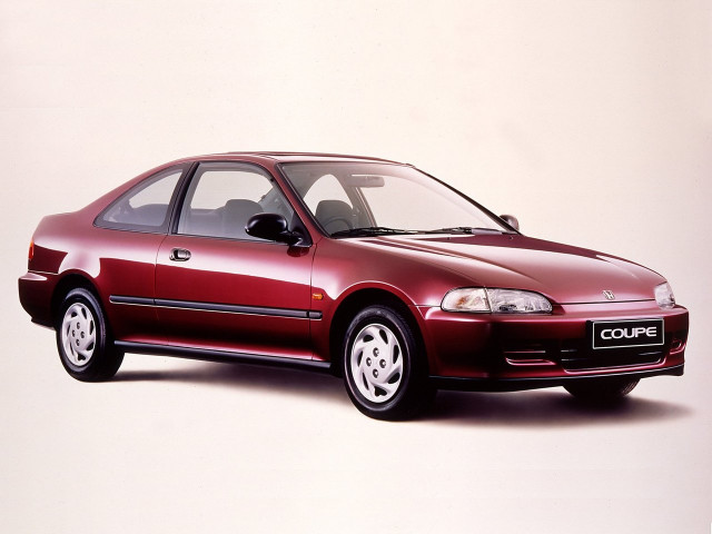 Honda Civic 1.6 MT (125 л.с.) - V 1991 – 1997, купе