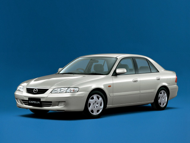 Mazda Capella 1.8 MT (125 л.с.) - VI 1997 – 2002, седан