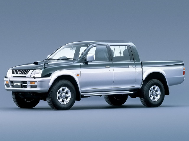 Mitsubishi Strada 2.5D MT 4x4 (105 л.с.) - II 1997 – 1999, пикап двойная кабина