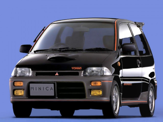 Mitsubishi Minica 0.7 AT (46 л.с.) - VI 1989 – 1993, хэтчбек 3 дв.