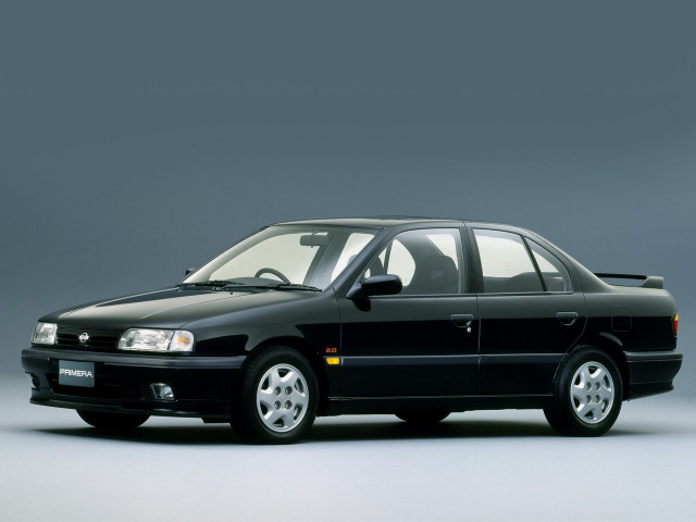 Nissan Primera 2.0D MT (90 л.с.) - I (P10) 1990 – 1997, седан