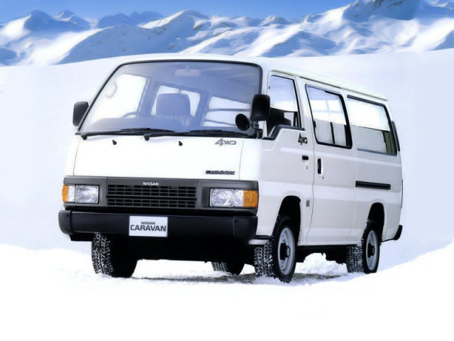 Nissan Caravan 3.2D MT 4x4 (100 л.с.) - III (E24) 1986 – 2001, минивэн