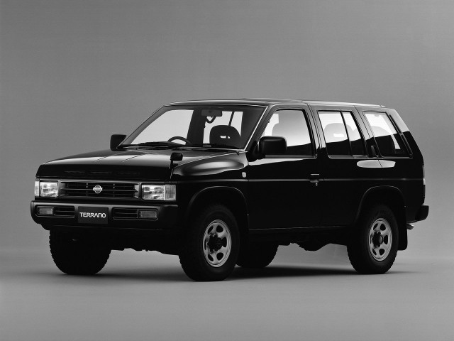Nissan Terrano 2.7D MT 4x4 (100 л.с.) - I 1985 – 1995, внедорожник 5 дв.