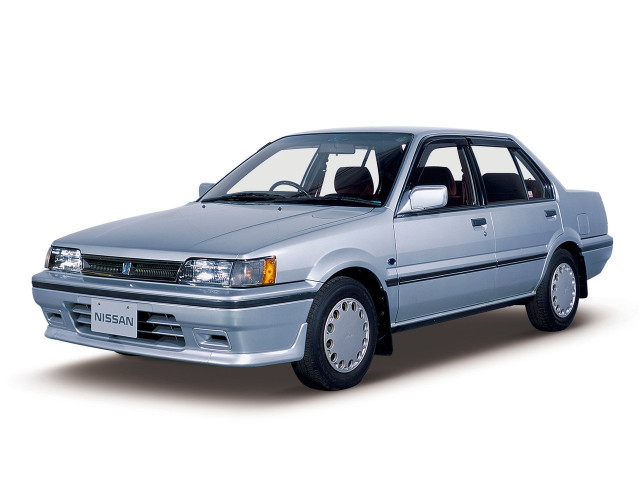 Nissan Pulsar 1.5 MT 4x4 (97 л.с.) - III (N13) 1986 – 1990, седан