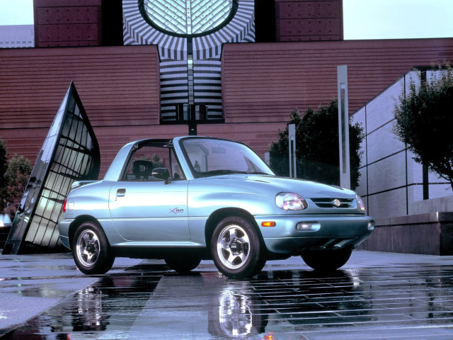 Suzuki X-90 1.6 MT 4x4 (97 л.с.) -  1995 – 2000, внедорожник открытый