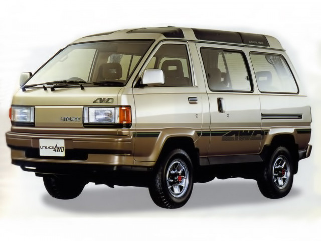 Toyota Lite Ace 2.0D MT 4x4 (85 л.с.) - III 1985 – 1992, минивэн