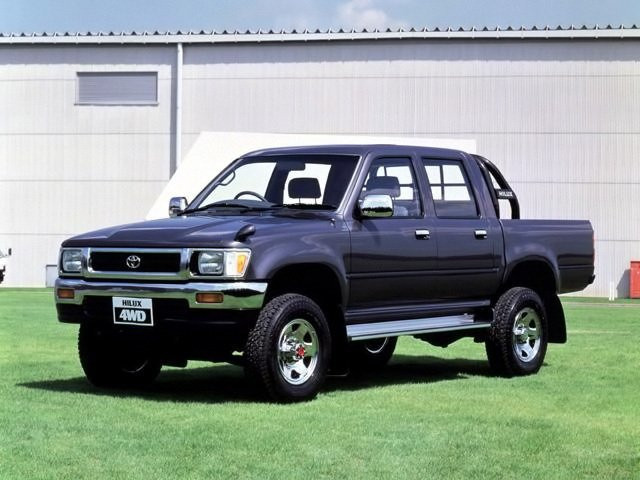 Toyota Hilux 2.8D MT 4x4 (91 л.с.) - V 1988 – 2004, пикап двойная кабина