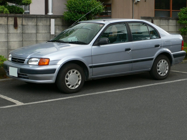 Toyota Corsa 1.5 MT (94 л.с.) - V (L50) 1994 – 1997, седан