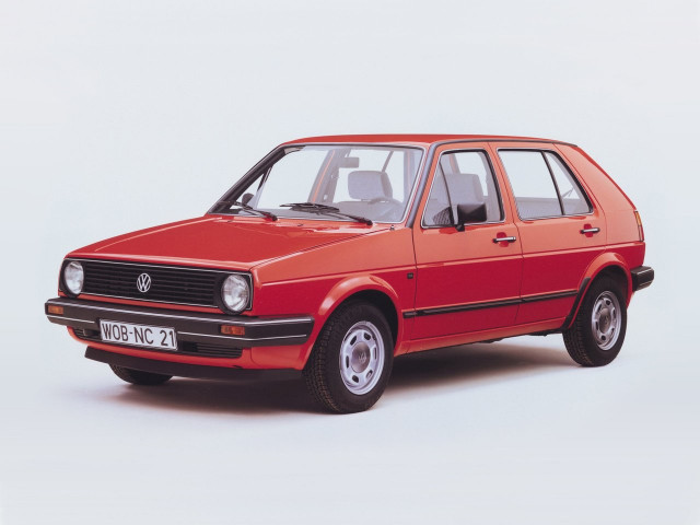 Volkswagen Golf 1.8 MT 4x4 (90 л.с.) - II 1983 – 1992, хэтчбек 5 дв.