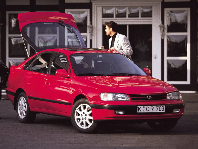 Toyota Carina E 2.0 MT (175 л.с.) -  1992 – 1998, лифтбек
